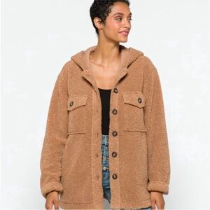 Sanctuary Teddy/Sherpa Hooded Jacket